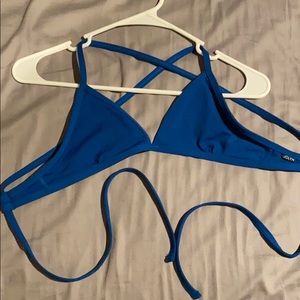 Jolyn Blue Triangle Top